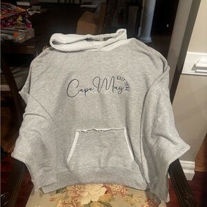 NWT Grey cozy Cape May hoodie